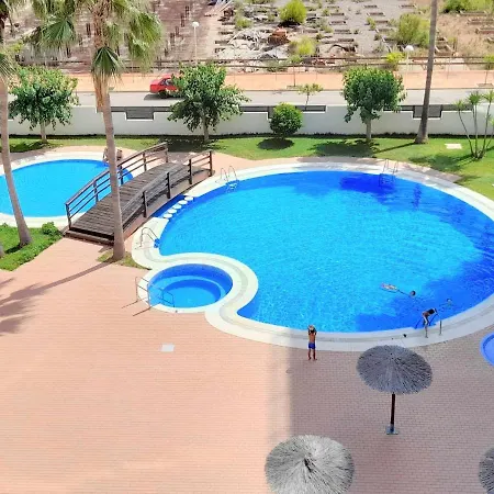 Ayf A 200m De Playa Gimnasio 2 Piscinas Pista De Padel Apartment